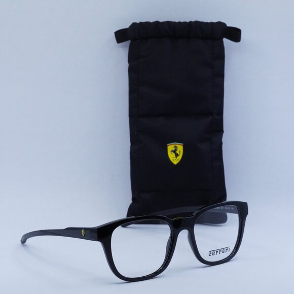 Final Price! Ferrari Scuderia FZ8006 501 Black Eyeglasses - Picture 6 of 7